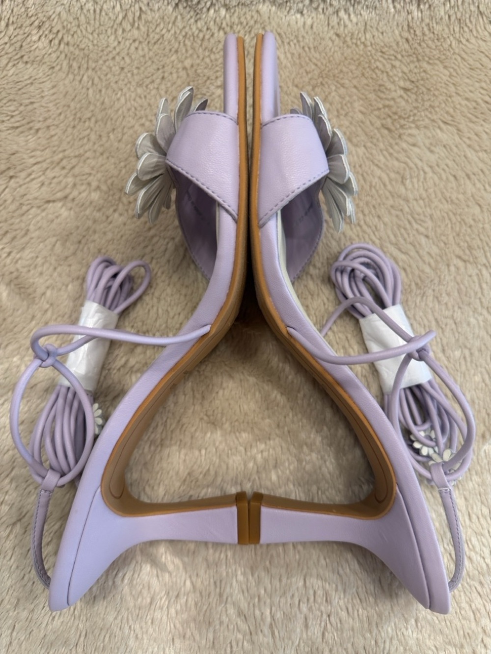 DOLCE VITA X FOR LOVE & LEMONS Daizy Stella Lilac Heels - Picture 9 of 14